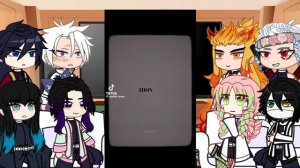 Hashira’s react to Zhongli as a new Uppermoon || RoseGacha