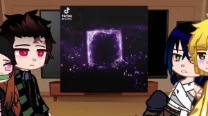Kamaboko Squad Reacts to Y/N as Raiden Shogun || Demon Slayer x Genshin Impact || Gacha
