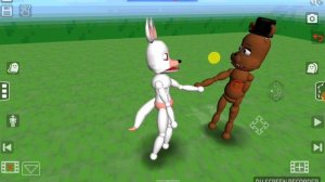 Вторая часть той чики мангл и Фокси и Фредди и Бонни