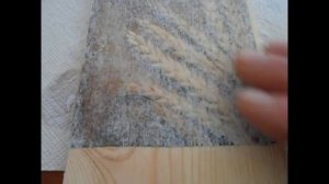 Перенос картинки с бумаги на деревянную поверхность