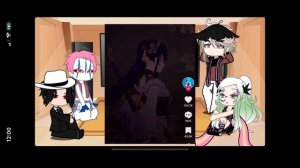 Uppermoons react to raiden shogun?/demon slayer X genshin/ FLASH WARNING ⚠️ (short)