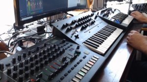 Saturday Jam with Minilogue XD, TR8S, JD-Xi, Monologue, Bass Station II & RC-202