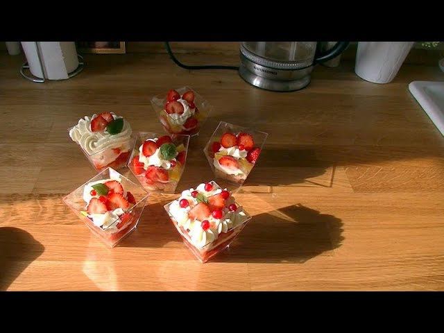 Клубничные трайфлы
