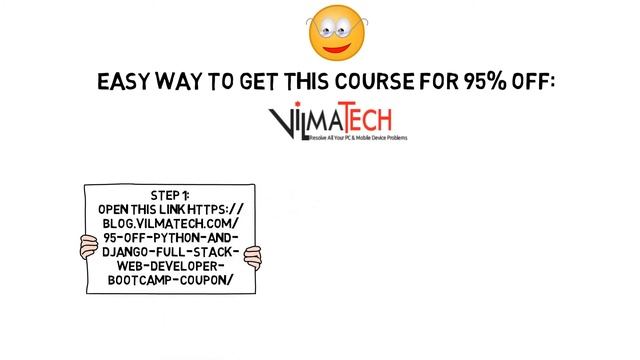 95% Off Python and Django Full Stack Web Developer Bootcamp Coupon
