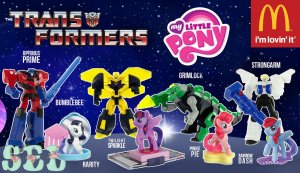 My Little Pony Transformers Пони Трансформеры Хэппи Мил Макдональдс