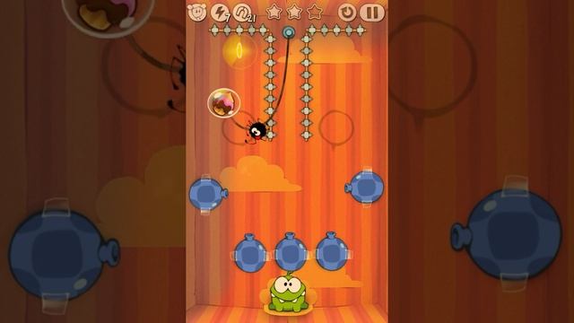 #funwithfunnygames #short || cut the rope || #7-22 level || gift box || enjoy it