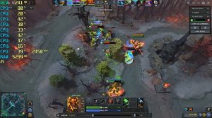 Dota 2 On AMD Ryzen 5 2500U Radeon Vega 8 Mobile Graphics HP ENVY x360