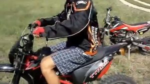 Кроссовые мотоциклы iRbis TTR 110 и TTR 125