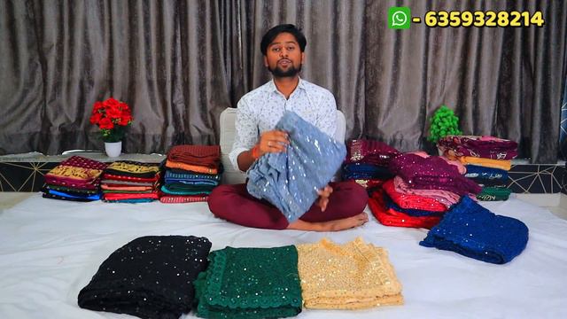 EP 203 Party Wear Sequence Saree || Single Bhi Ghar Bethe Manvayiye || COD Available || #resellers