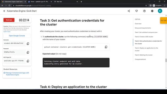 Kubernetes Engine: Qwik Start