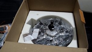 Бензиновый двигатель для авиамоделей, радиальный 5 цилиндров (радиалка), (гигантский "кубик-рубик")