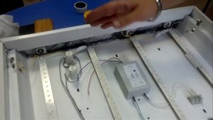 Сборка ЛПО 4Х18 на комплектах 4-линейки+драйвер- Часть 2