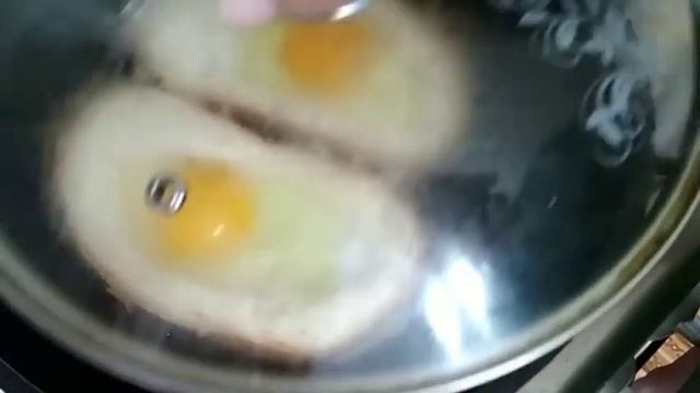 Вкусный сытный завтрак на скорую руку...