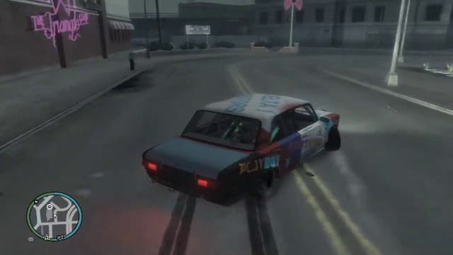 Дрифт Боевая Классика в ГТА 4! смотреть онлайн