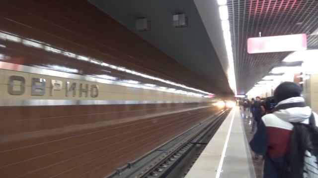 Предновогоднее открытие станции метро "Ховрино" смотреть онлайн