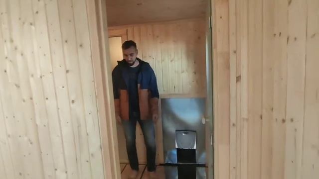 #баняподключ #каркаснаябаня #гкмодульстрой Баня под ключ 6х2,35м смотреть онлайн