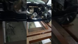volkswagen tiguan allspice  2018 рихтовка усилителя бампера