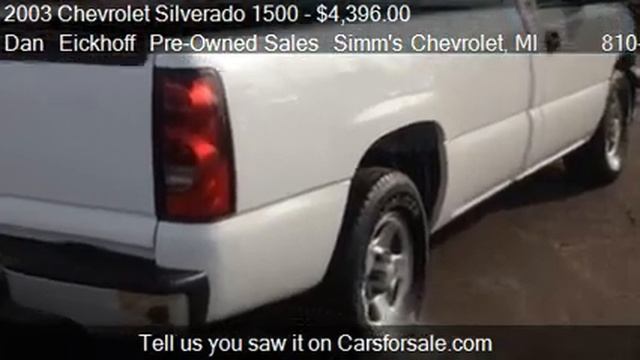 2003 Chevrolet Silverado 1500 Work Truck for sale in Clio, M смотреть онлайн