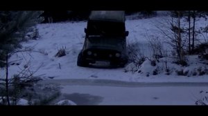 35 колеса на стандартный УАЗ, увеличиваем клиренс УАЗ, брод, снегоход рысь