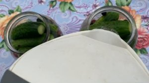 МАРИНОВАННЫЕ, ХРУСТЯЩИЕ ОГУРЦЫ С ЧЁРНОЙ СМОРОДИНОЙ И КРЫЖОВНИКОМ НА ЗИМУ!!! НОВЫЙ РЕЦЕПТ!!!