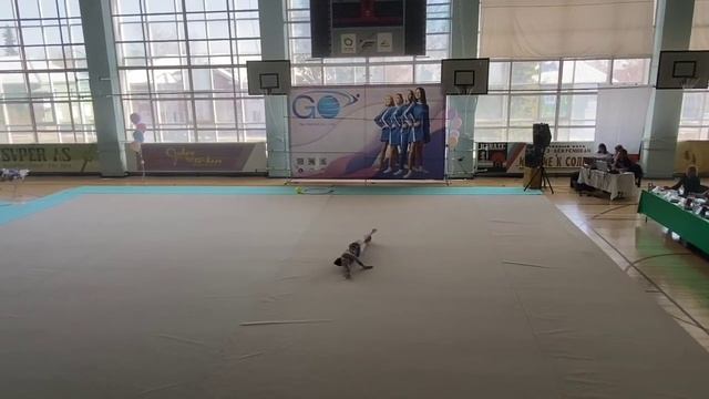 Мои соревнования по художественной гимнастике ✌️ Какое место? Daria G. смотреть онлайн