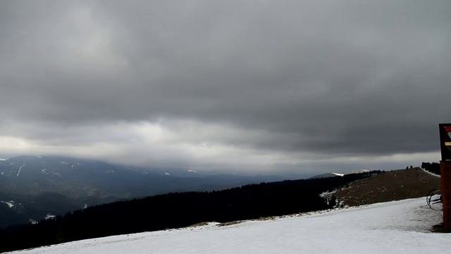 Панорама с горы Долгая. Буковель 2014.