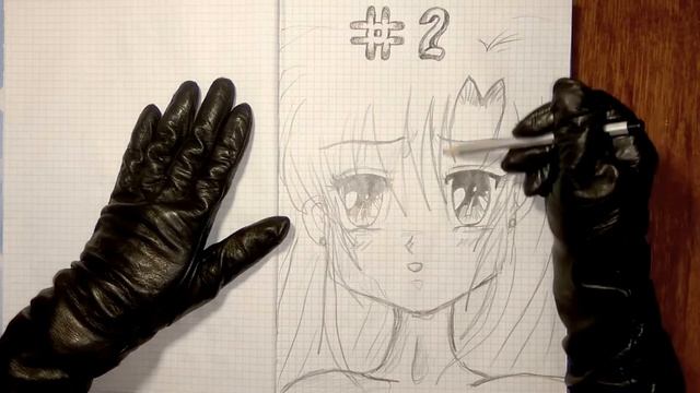 Как нарисовать лицо Анимэ ! смотреть онлайн