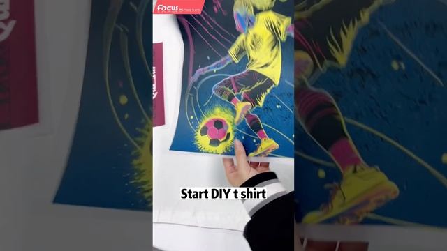 Focus dtf printer for diy t shirt#dtfprinter #tshirtprinter #worldcup