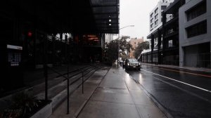 Brooklyn New York Walking in the Rain