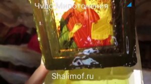 Мироточение иконы Святого Пантелеймона-целителя