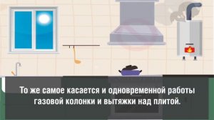 Правила безопасности при использовании газовых приборов