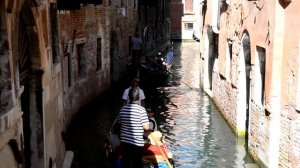 Singing "Santa Lucia" in Venice