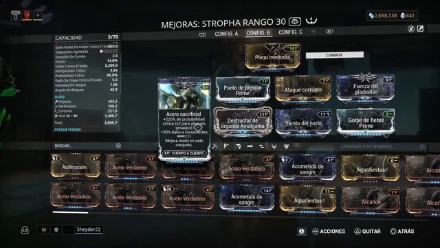 Build stropha actualizado con Lavos Warframe смотреть онлайн