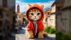 Котик путешествует по странам мира 9. Мяу Мяу Мяу. The cat travels around the world 9. Meow #cat