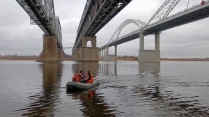 Водолазы РЖД на реке Волга