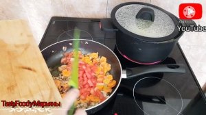 стручковая фасоль с картошкой по-гречески