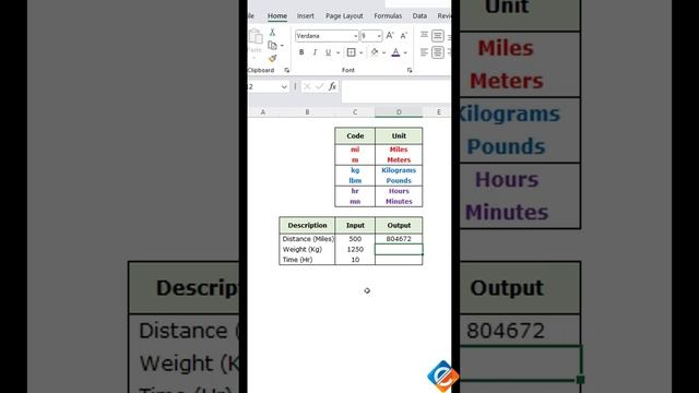 Excel Unit Conversion Magic: Miles to Meters, Kilograms to Pounds, Hours to Minutes, & Beyond! ??⚖️