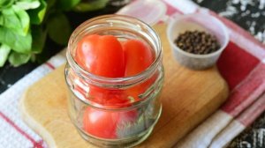 Сладкие помидоры с лимонной кислотой на зиму