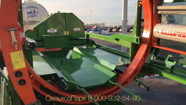 Анти-Обзор Упаковщик-Обмотчик Рулонов КРМЗ SW 120 смотреть онлайн