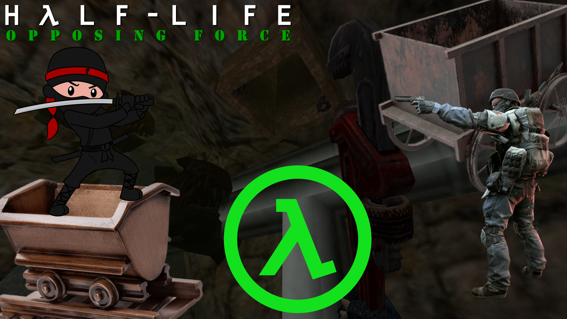 БИТВА ЗА ВАГОНЕТКУ ▻ Half-Life Opposing Force #4