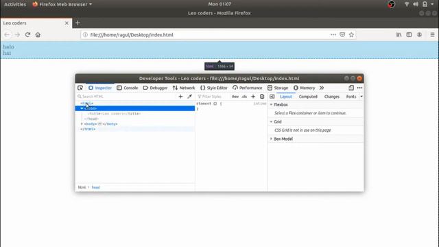 #StudentsCanCreate  HTML Tutorials Tamil - 3.HTML Structure