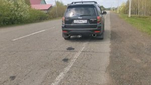 Subaru forester sh выхлоп сток, глушители AJS