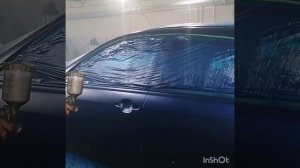 Покраска Таета Камри. Гаражные будни.