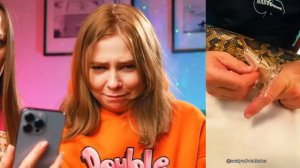 ПОПРОБУЙ НЕ СКАЗАТЬ ВАУ ЧЕЛЛЕНДЖ с Младшей СЕСТРОЙ #3! Смотрим крутые видео ИЗ TIKTOK!