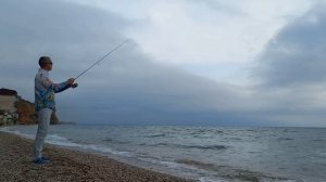 Ловля ласкиря на Чёрном Море.