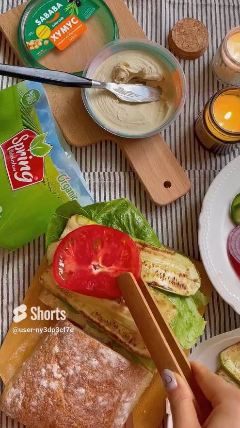 Вкуснейший бутерброд с хумусом смотреть онлайн