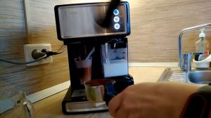 ☕Женский обзор. Кофеварка Vitek VT-1514 с Tmall. Эспрессо, капучино, латте одной кнопкой!