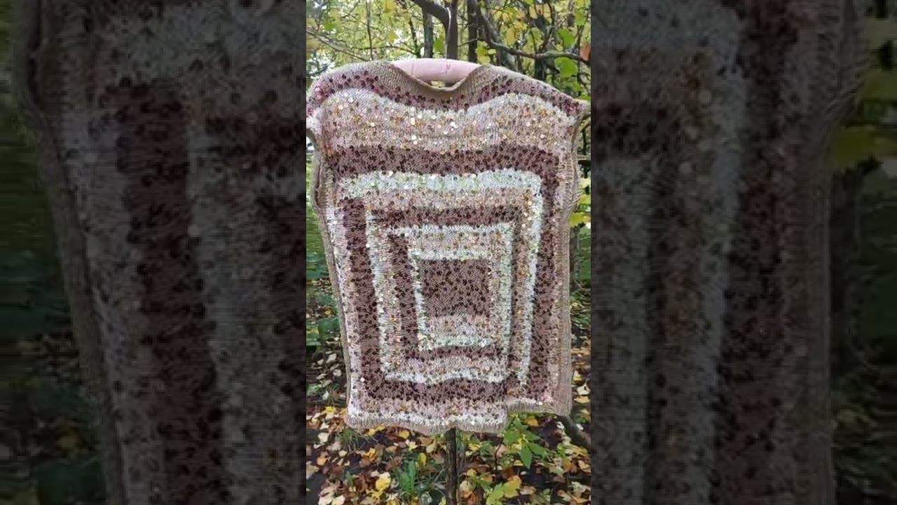 #Shorts Топ Галактика с королевскими пайетками #люблювязать