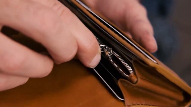 Полноформатный кошелёк ручной работы с магнитной застёжкой смотреть онлайн