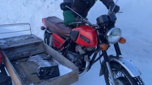 Иж Планета 5 ставим ПВК 30